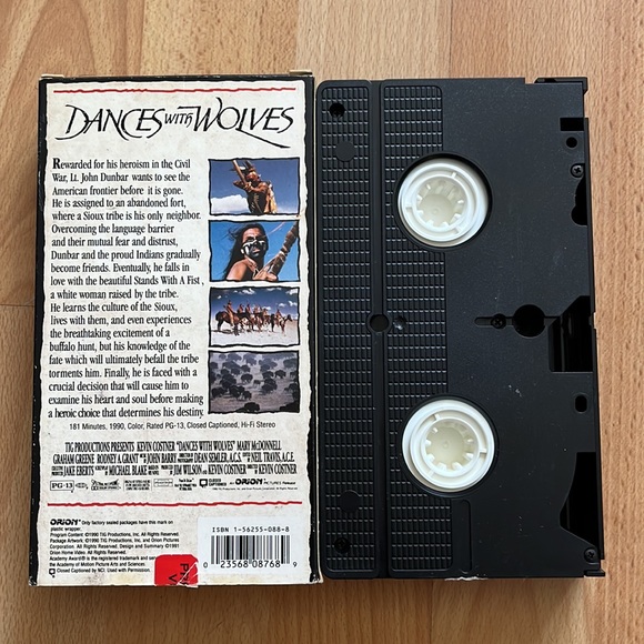 VHS - Dances with Wolves, Kevin Costner - Picture 4 of 10